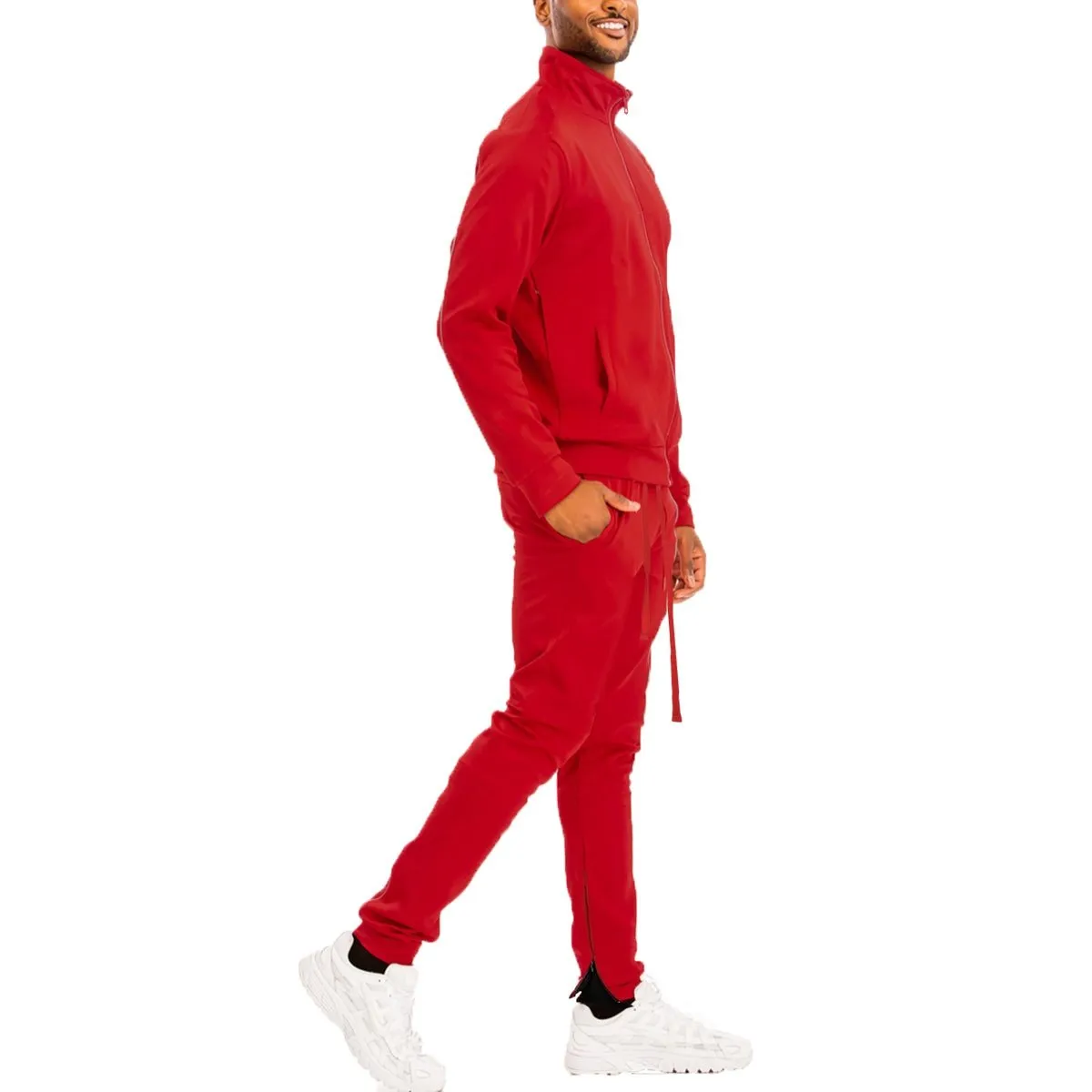 Red Essential Track Suit