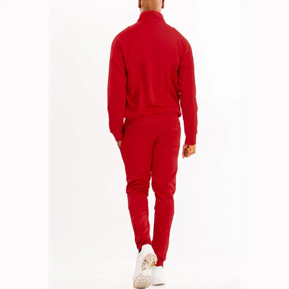 Red Essential Track Suit