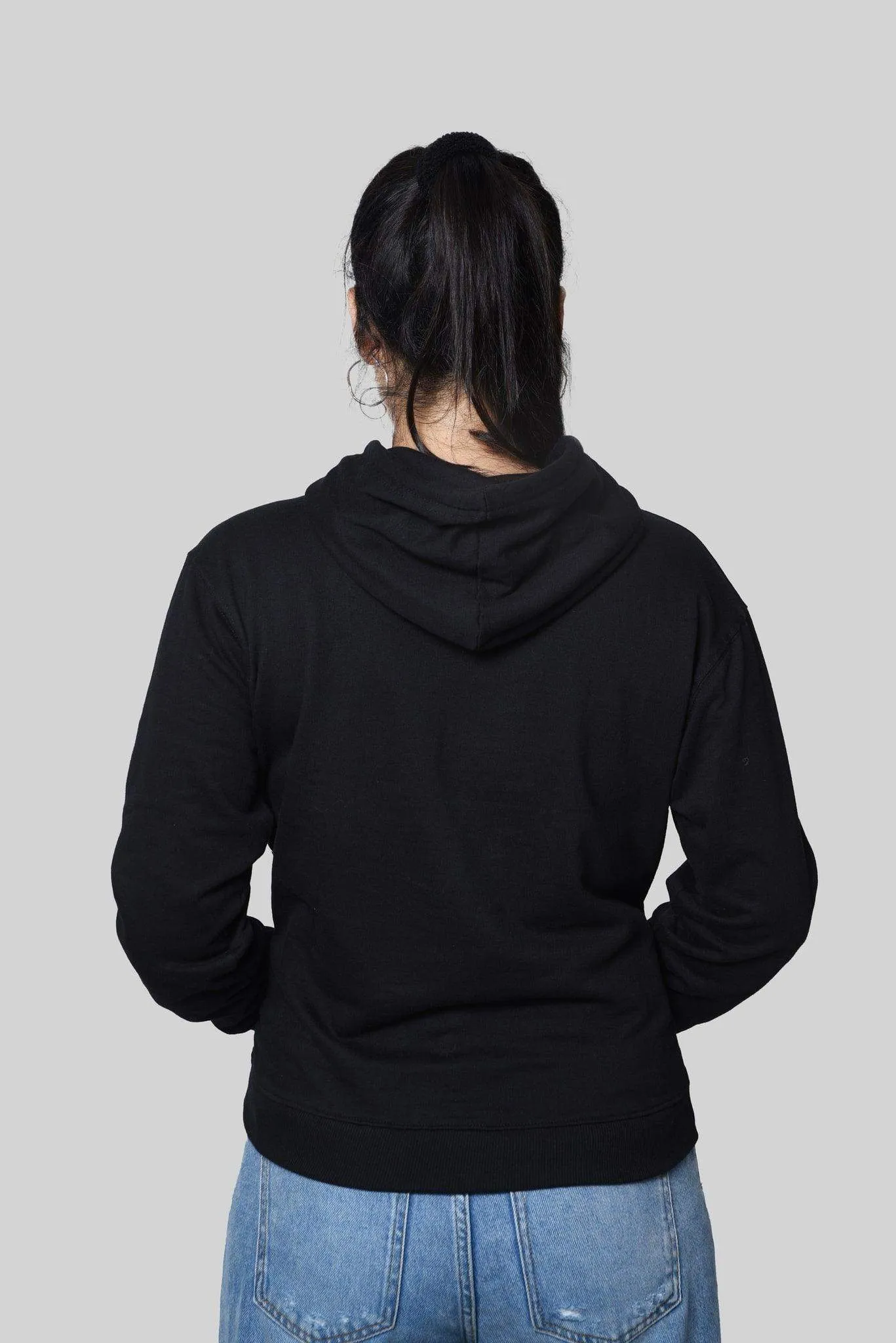 Relaxed Fit Hoodie Black