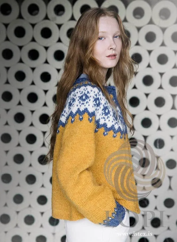 Spring Sun - Icelandic Yellow Wool Sweater