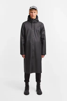 Stockholm Long Raincoat - Black