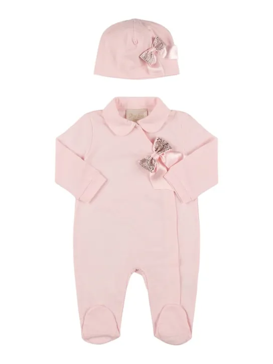 Story Loris   Interlock cotton hat &amp; romper 