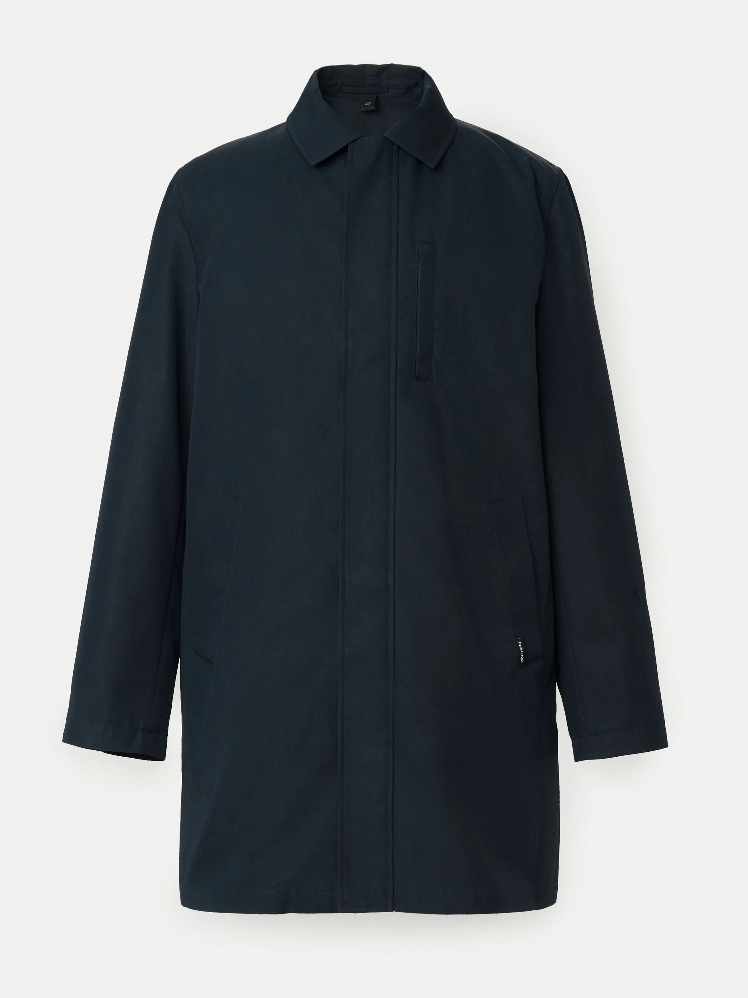 The Joseph Mac Topcoat in Deep Blue