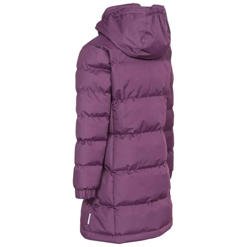 Trespass Tiffy Children's Waterproof Padded Coat - Potent Purple - AGE 2-3