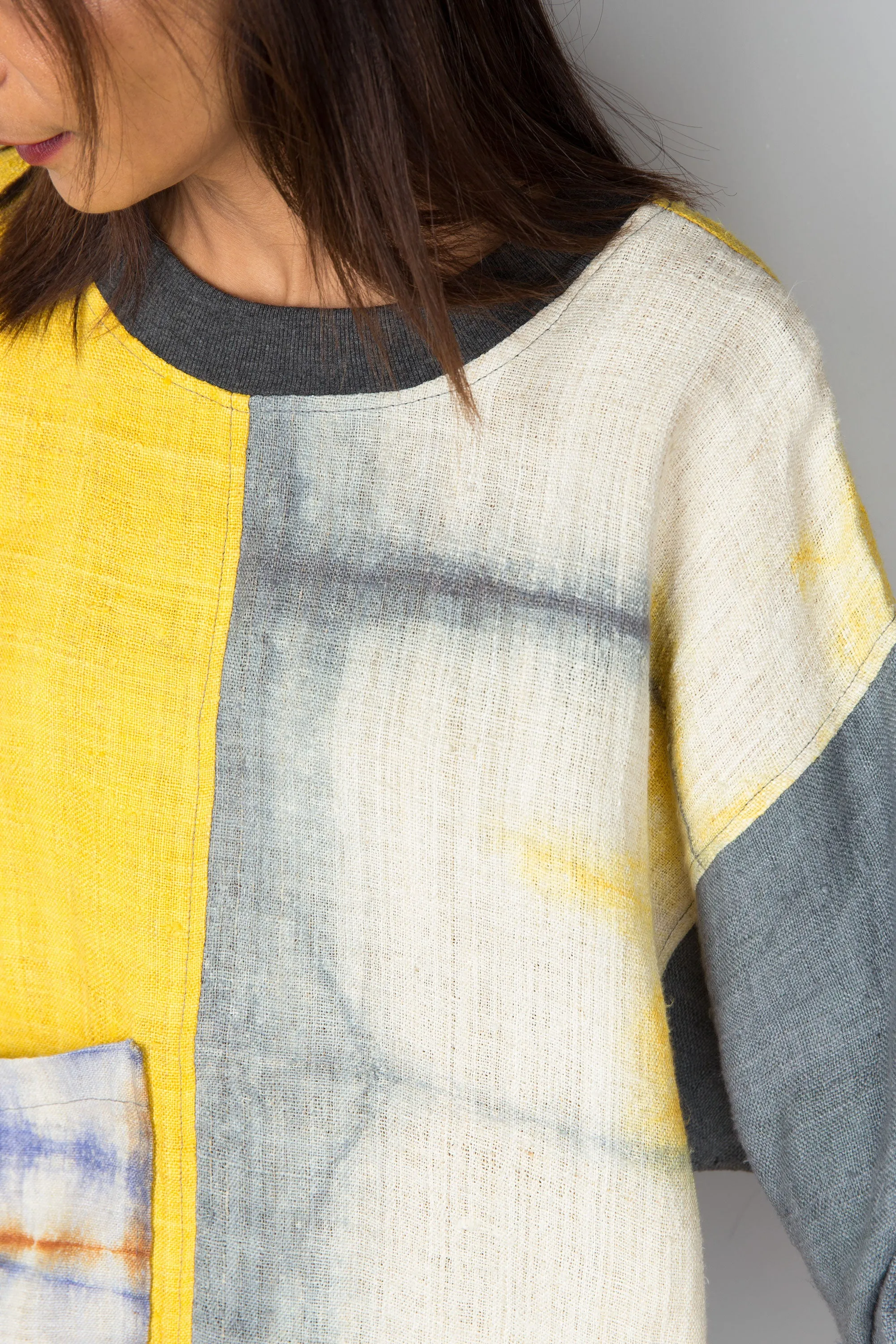 Yellow Hemp sweater